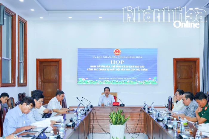 Tích cực chuẩn bị cho Ngày hội Văn hóa dân tộc Chăm lần thứ VI