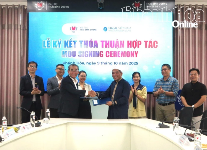Trường Đại học Thái Bình Dương ký kết hợp tác với Công ty TNHH Halal Việt Nam