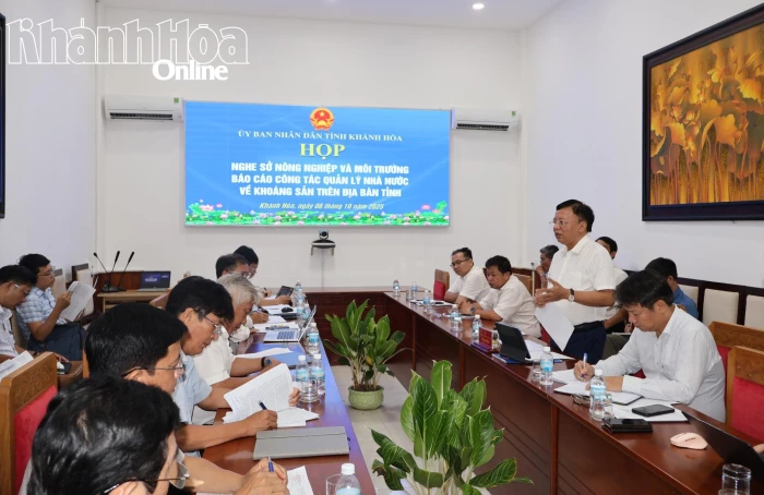 Tăng cường công tác quản lý nhà nước về khoáng sản trong giai đoạn mới