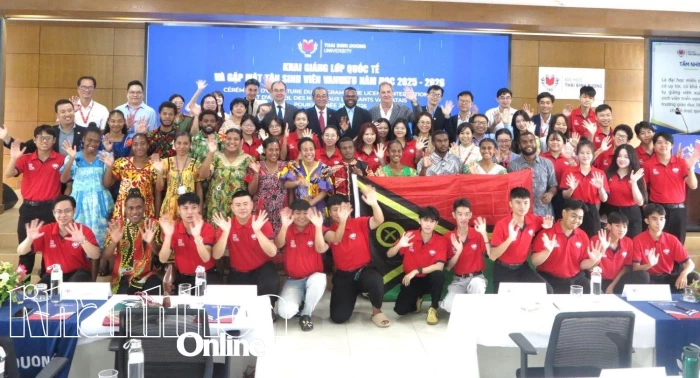 Trường Đại học Thái Bình Dương khai giảng các lớp quốc tế và chào đón tân sinh viên Vanuatu