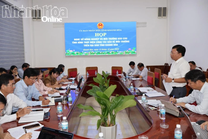 Tăng cường công tác quản lý bảo vệ môi trường 