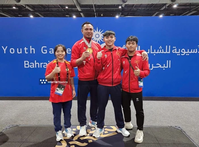 Đô cử Nguyễn Thành Duy giành huy chương vàng cử tạ trẻ Châu Á