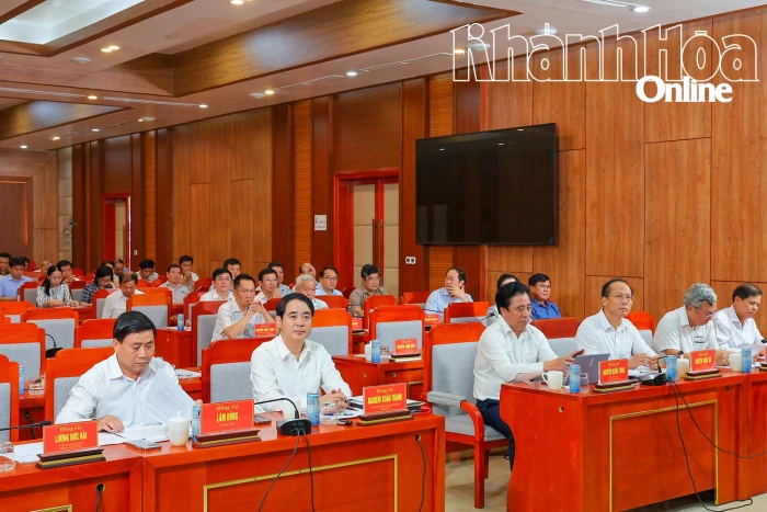 Hội nghị nghiên cứu, học tập, quán triệt Nghị quyết và chương trình hành động thực hiện Nghị quyết Đại hội đại biểu Đảng bộ tỉnh Khánh Hòa lần thứ I, nhiệm kỳ 2025 - 2030.