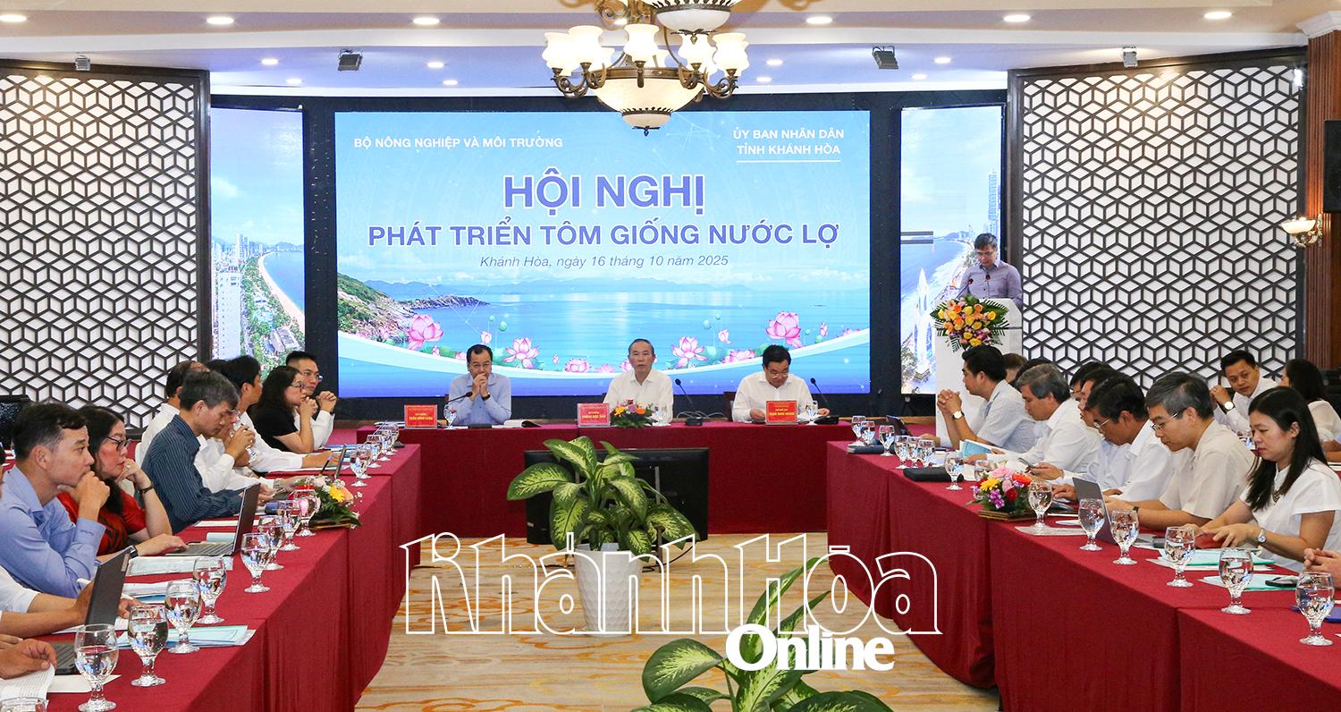 Quang cảnh tại hội nghị