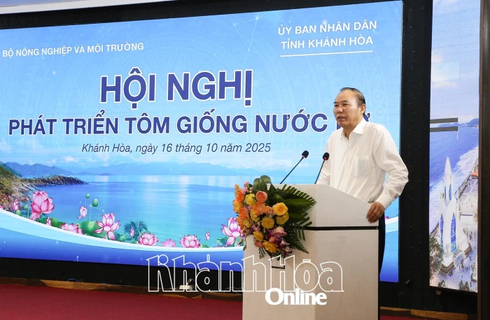 Tập trung các giải pháp tạo nguồn tôm giống nước lợ chất lượng cao