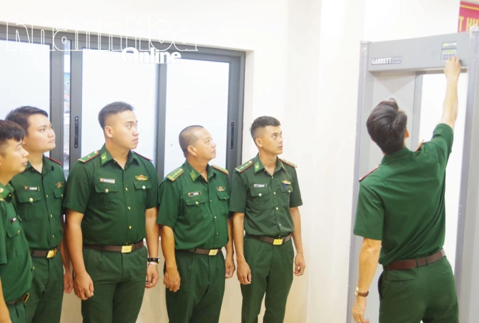 Ban Chỉ huy Bộ đội Biên phòng tỉnh Khánh Hòa tập huấn nghiệp vụ cửa khẩu năm 2025