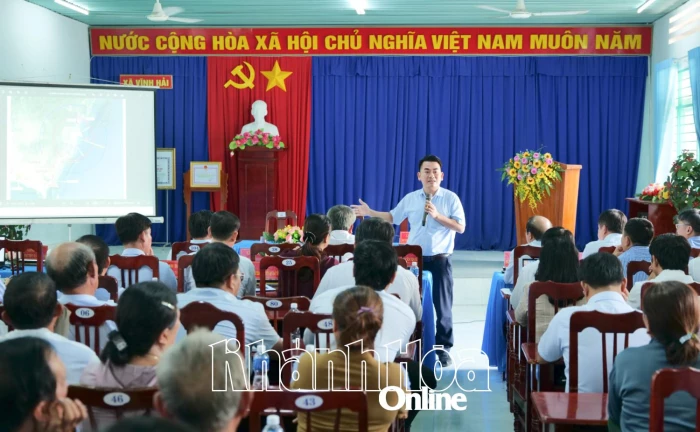 Khảo sát ý kiến người dân về địa điểm xây dựng khu tái định cư phục vụ Dự án Nhà máy Điện hạt nhân Ninh Thuận 2