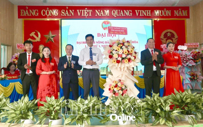 Đại hội đại biểu Hội Nông dân xã Nam Ninh Hòa lần thứ I