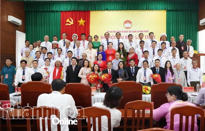 Đại hội đại biểu MTTQ Việt Nam xã Ninh Phước lần thứ I, nhiệm kỳ 2025-2030