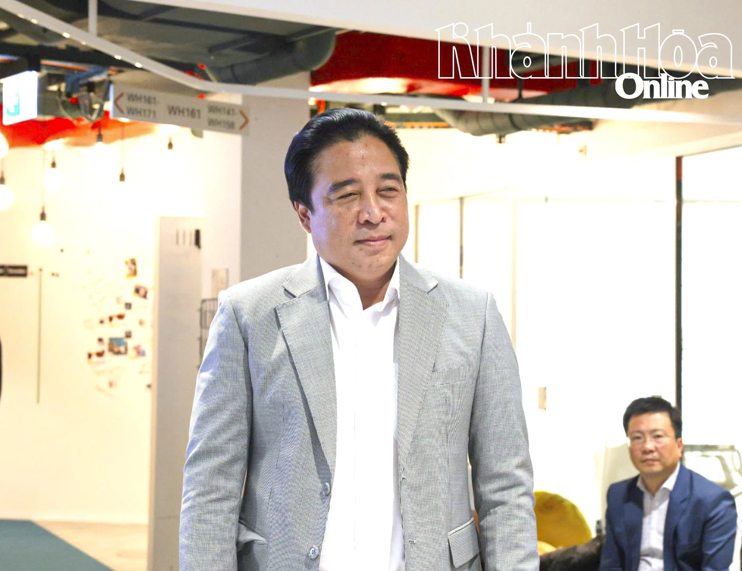 Chủ tịch UBND tỉnh Nguyễn Khắc Toàn phát biểu tại buổi làm việc.
