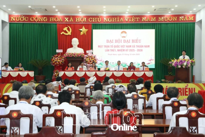 Đại hội đại biểu Mặt trận Tổ quốc Việt Nam xã Thuận Nam lần thứ I