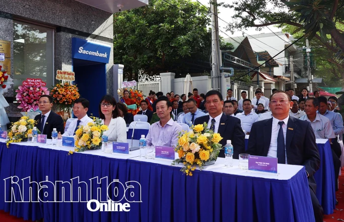 Sacombank chi nhánh Ninh Thuận khai trương Phòng Giao dịch Ninh Hải
