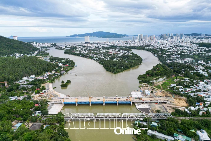 Cai River Saltwater Intrusion Prevention Dam set for completion by year-end