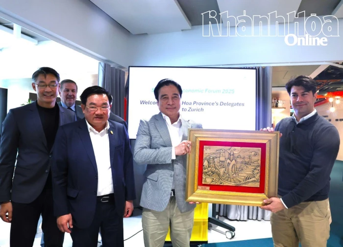 Khánh Hòa kết nối hợp tác với các doanh nghiệp Thụy Sĩ