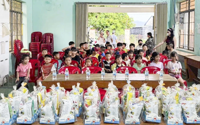 Xã Bắc Ninh Hòa tổ chức nhiều hoạt động Trung thu cho thiếu nhi