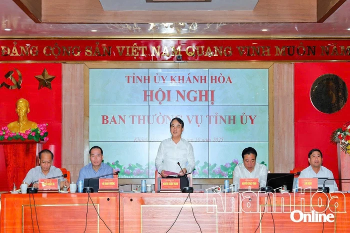 Hội nghị Ban Thường vụ Tỉnh ủy cho ý kiến về một số nội dung quan trọng