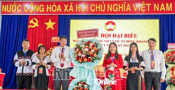 Đại hội đại biểu MTTQ Việt Nam xã Đông Khánh Sơn