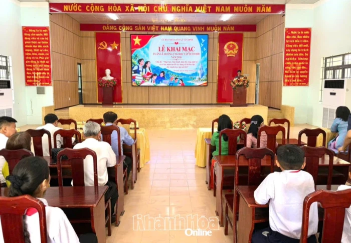 Xã Tân Định khai mạc Tuần lễ hưởng ứng học tập suốt đời năm 2026
