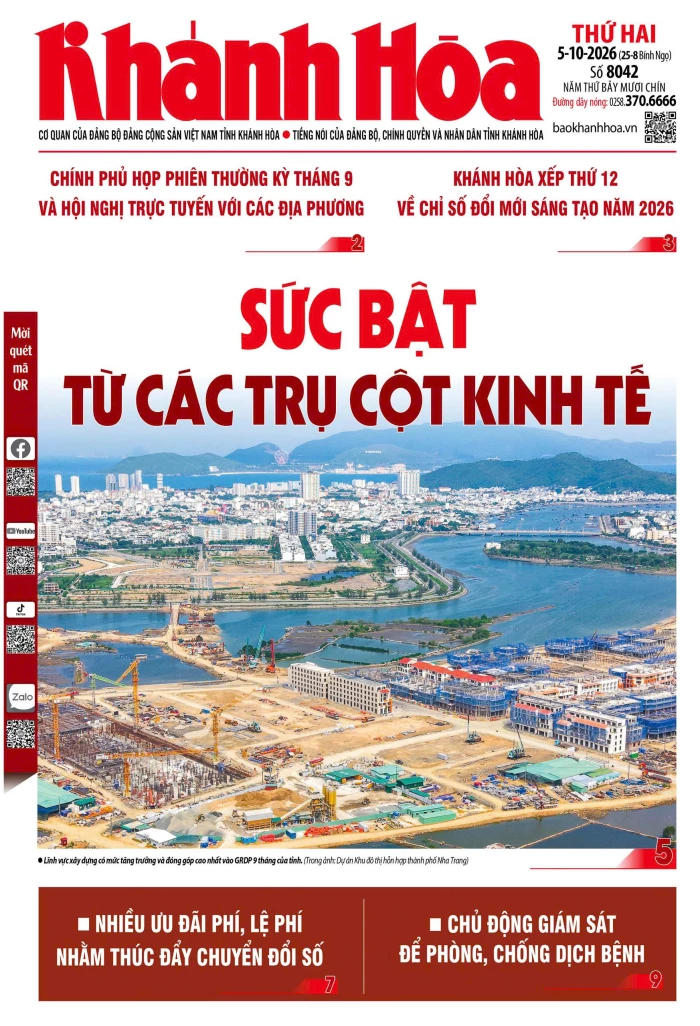 Đọc báo in số 8042 ngày 5/10/2026