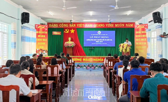 Xã Ninh Hải phát động hưởng ứng Ngày chuyển đổi số quốc gia 