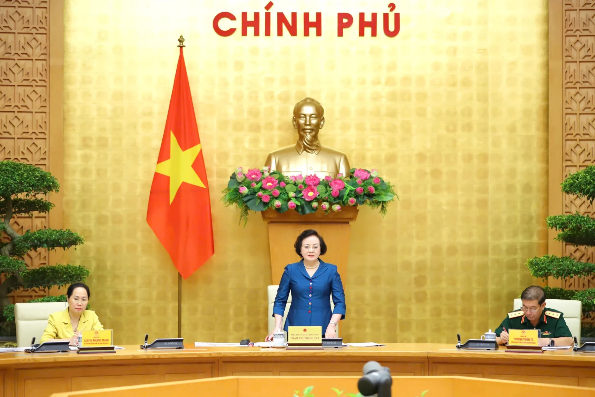Phó Thủ tướng Chính phủ Phạm Thị Thanh Trà phát biểu kết luận hội nghị. Ảnh: Bộ VHTT-DL
