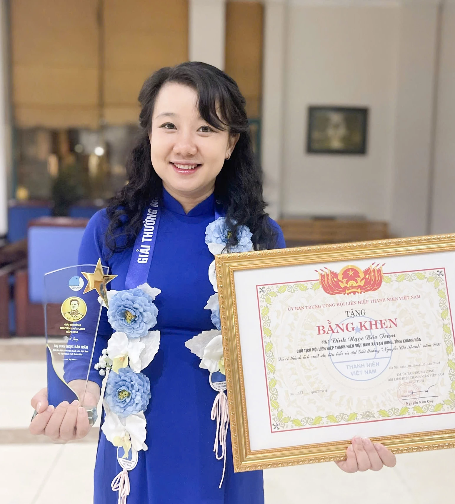 Chị Đinh Ngọc Bảo Trâm.