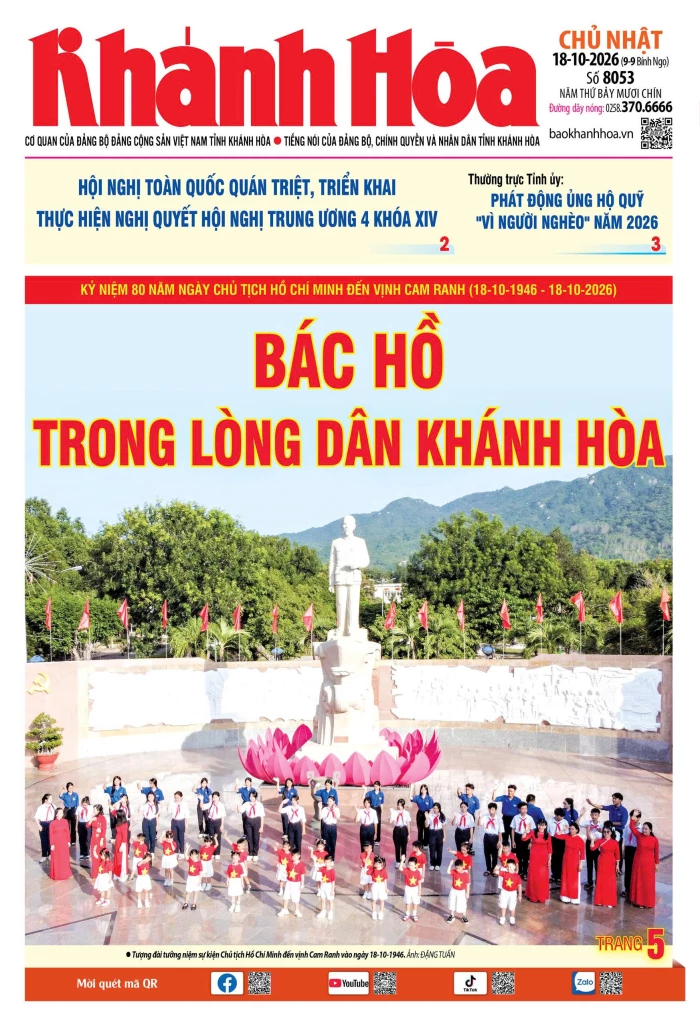 Đọc báo in số 8053 ngày 18/10/2026