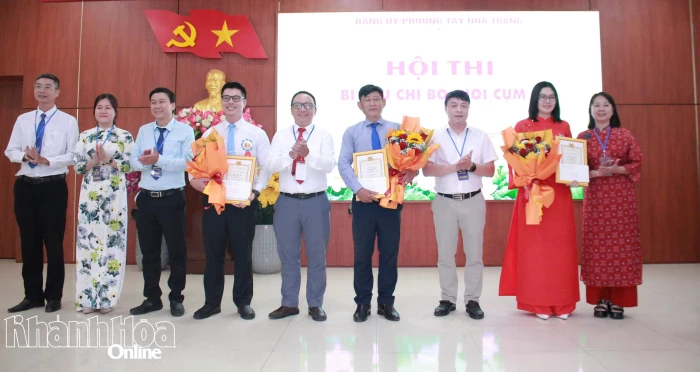 Đảng ủy phường Tây Nha Trang tổ chức Hội thi Bí thư chi bộ giỏi 