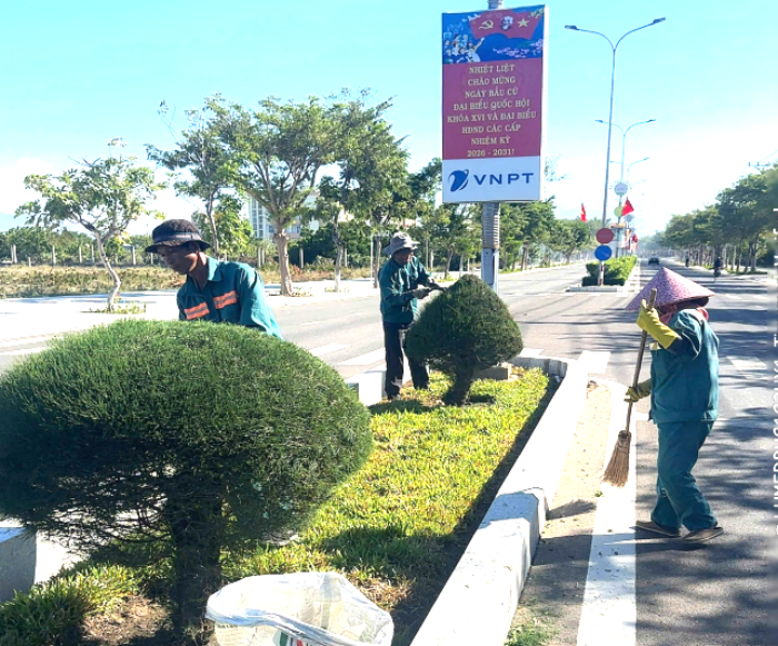 Người giữ màu xanh đô thị
