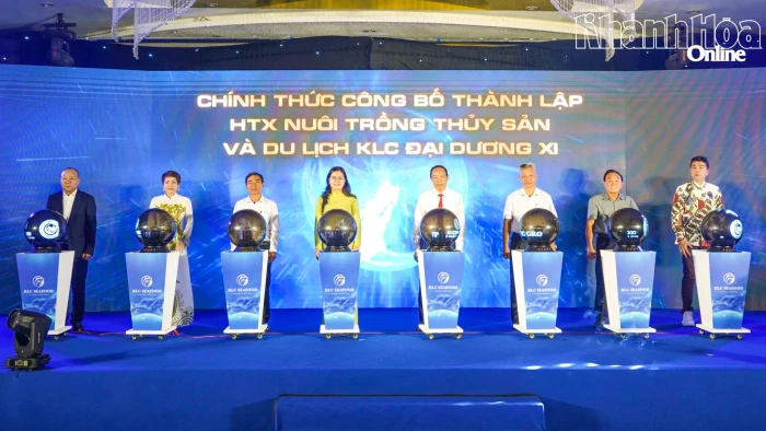 Thành lập Hợp tác xã Nuôi trồng Thủy sản và Du lịch KLC Đại dương XI