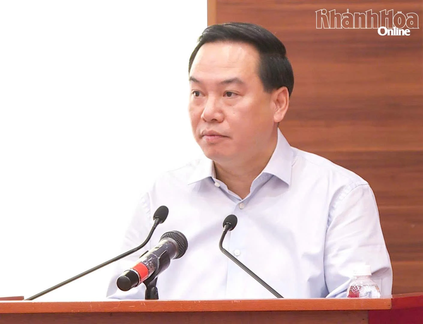 Đồng chí Hồ Xuân Trường phát biểu tại lễ phát động.