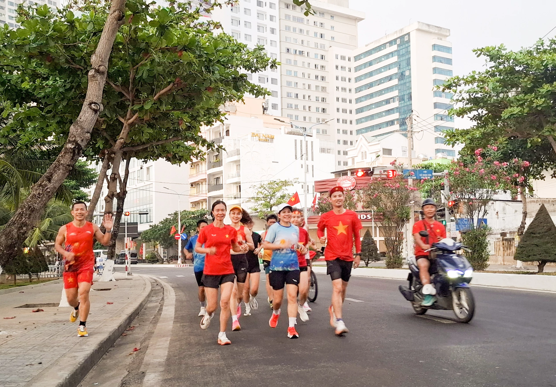 Khánh Hòa là địa phương có phong trào chạy bộ phát triển. Ảnh: N.T