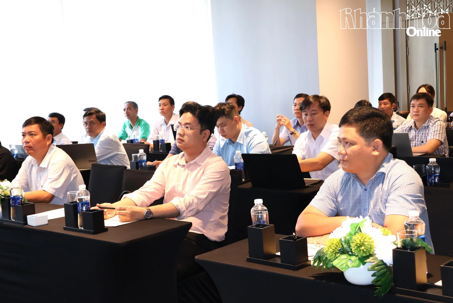 Các học viên tham gia khóa đào tạo.