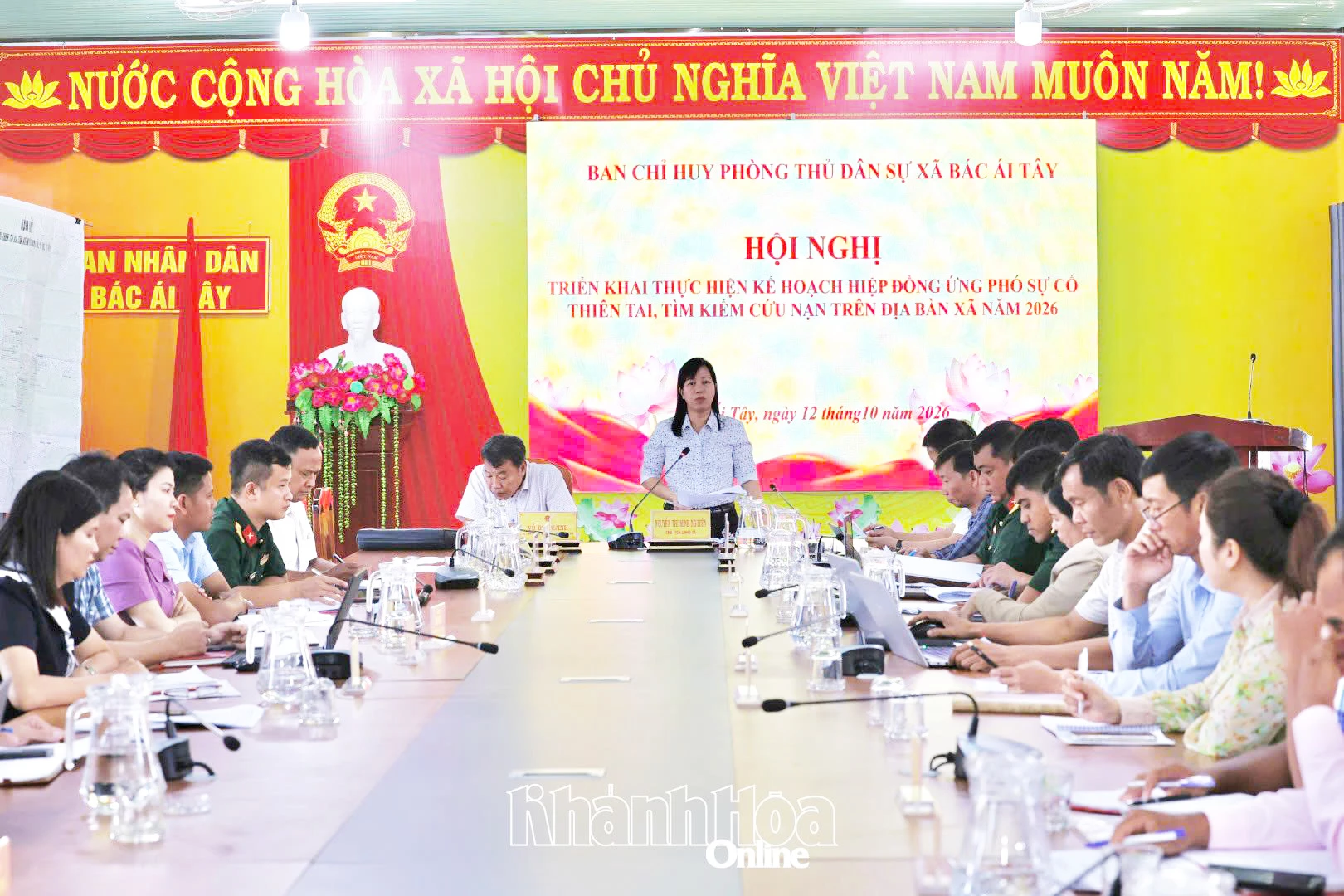 Quang cảnh hội nghị.