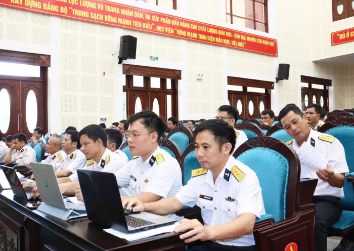 Tập huấn xây dựng báo cáo tự đánh giá chất lượng tại Học viện Hải quân