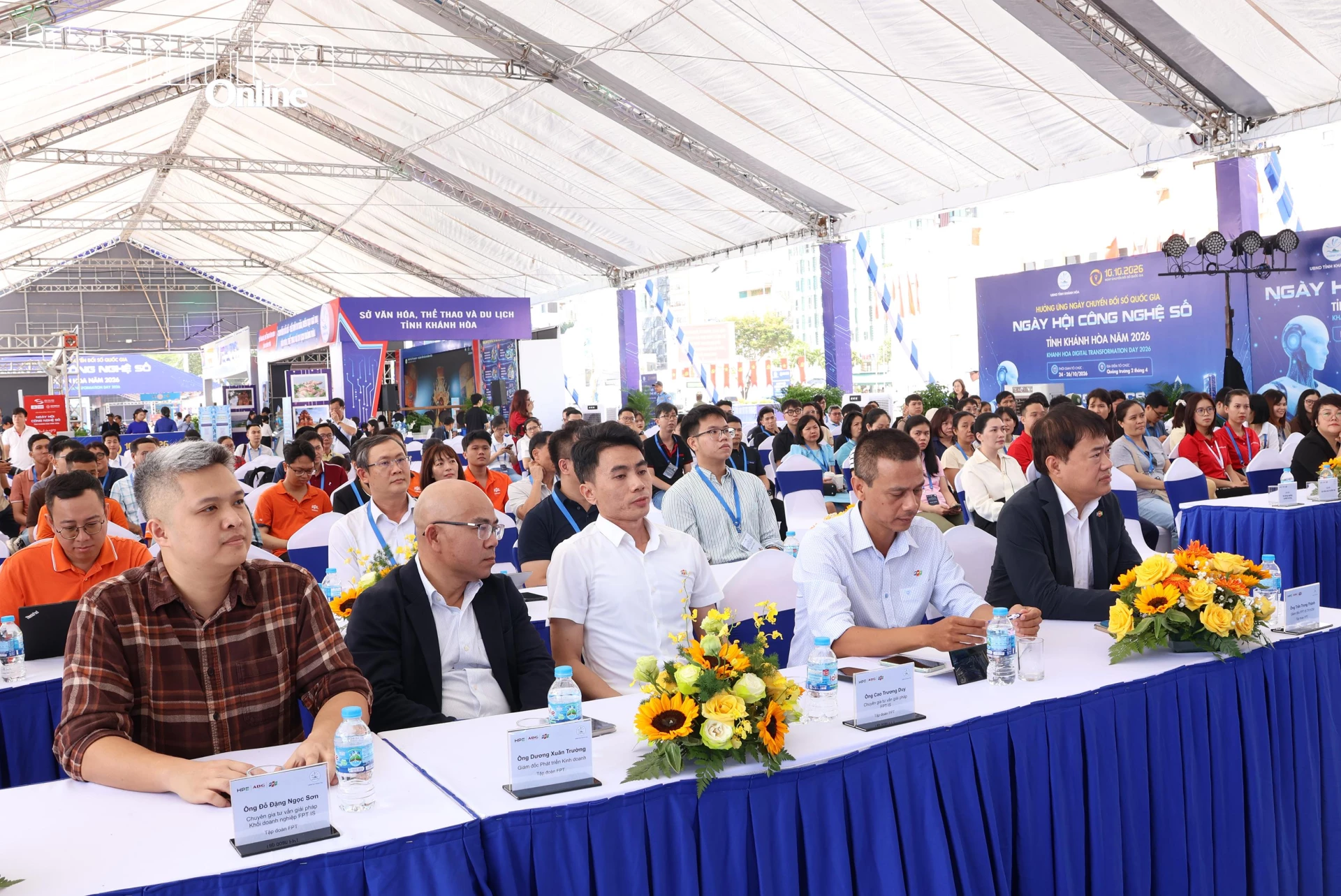 Lãnh đạo FPT IS Thành phố Hồ Chí Minh (Tập đoàn FPT) tại buổi hội thảo.