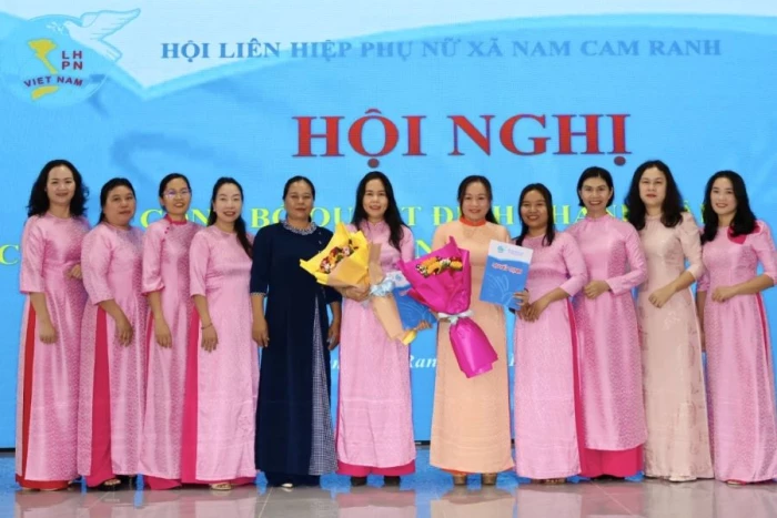 Xã Nam Cam Ranh kỷ niệm 96 năm Ngày thành lập Hội Liên hiệp Phụ nữ Việt Nam