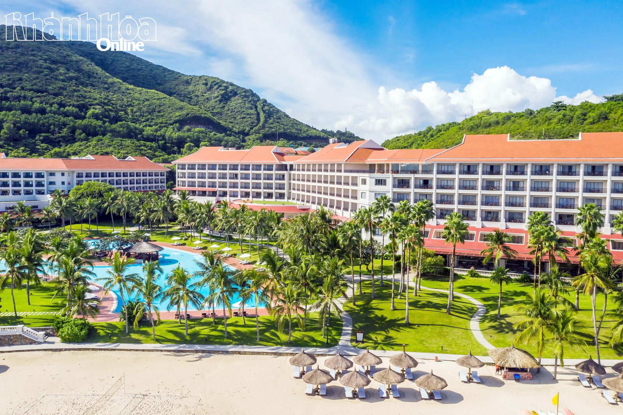 Một góc của Vinpearl Resort Nha Trang.