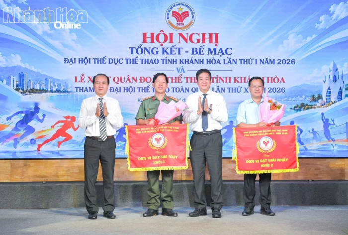 Tổng kết Đại hội Thể dục thể thao tỉnh và xuất quân tham dự Đại hội Thể thao toàn quốc