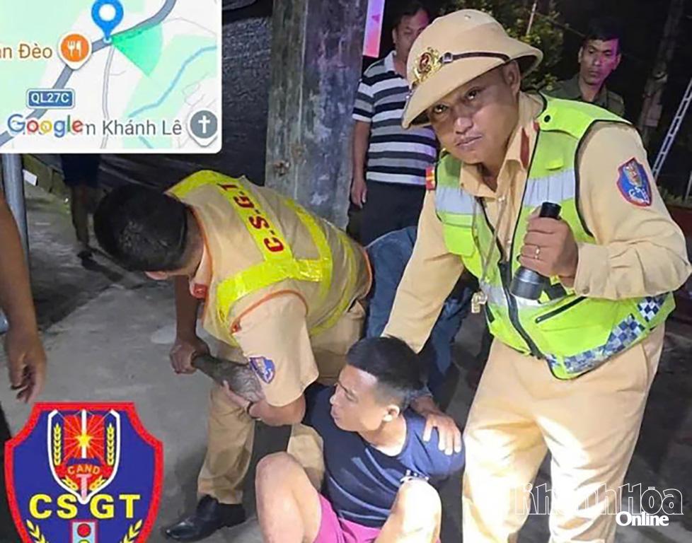 hời điểm lực lượng chức năng phát hiện, bắt giữ Lê Văn Cường.