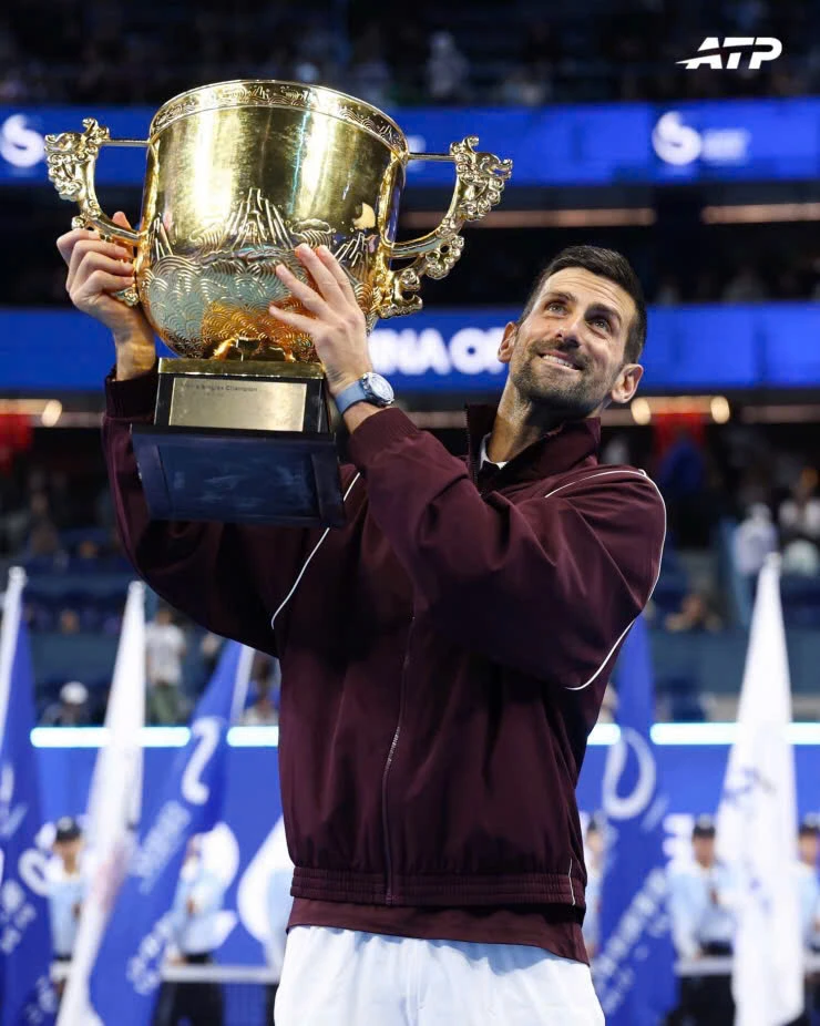 Djokovic tạo nên cột mốc lịch sử khi vô địch tại China Open (nguồn China Open)