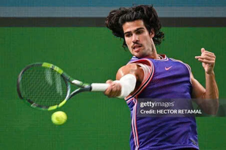 Alcaraz, ứng cử viên hàng đầu cho chức vô địch bị loại sau khi ứng cử viên nặng ký là Djokovic bị loại từ vòng trước ( nguồn Thượng Hải Masters)