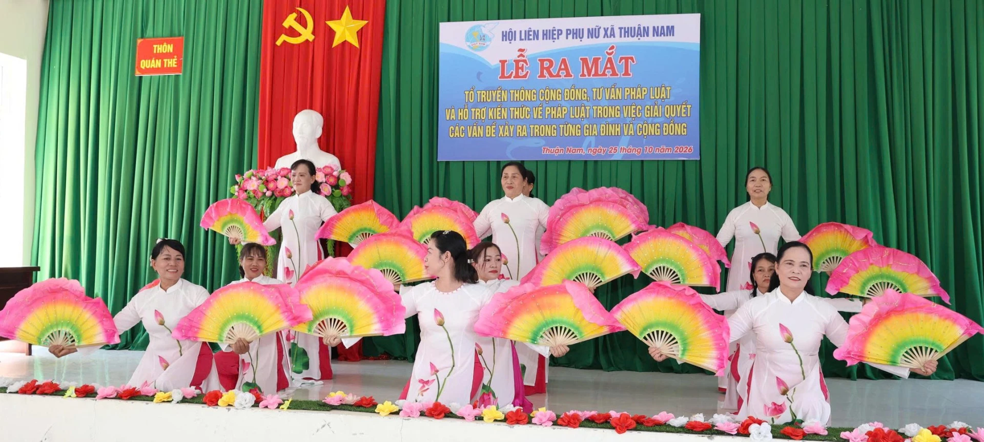 Một tiết mục văn nghệ tại chương trình.