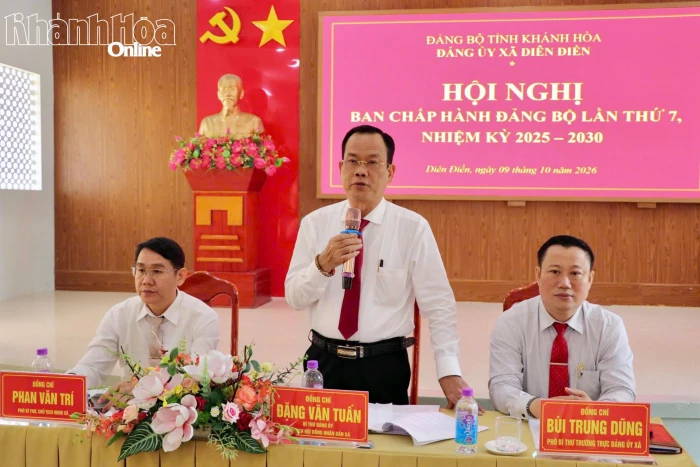 Hội nghị Ban Chấp hành Đảng bộ xã Diên Điền lần thứ 7