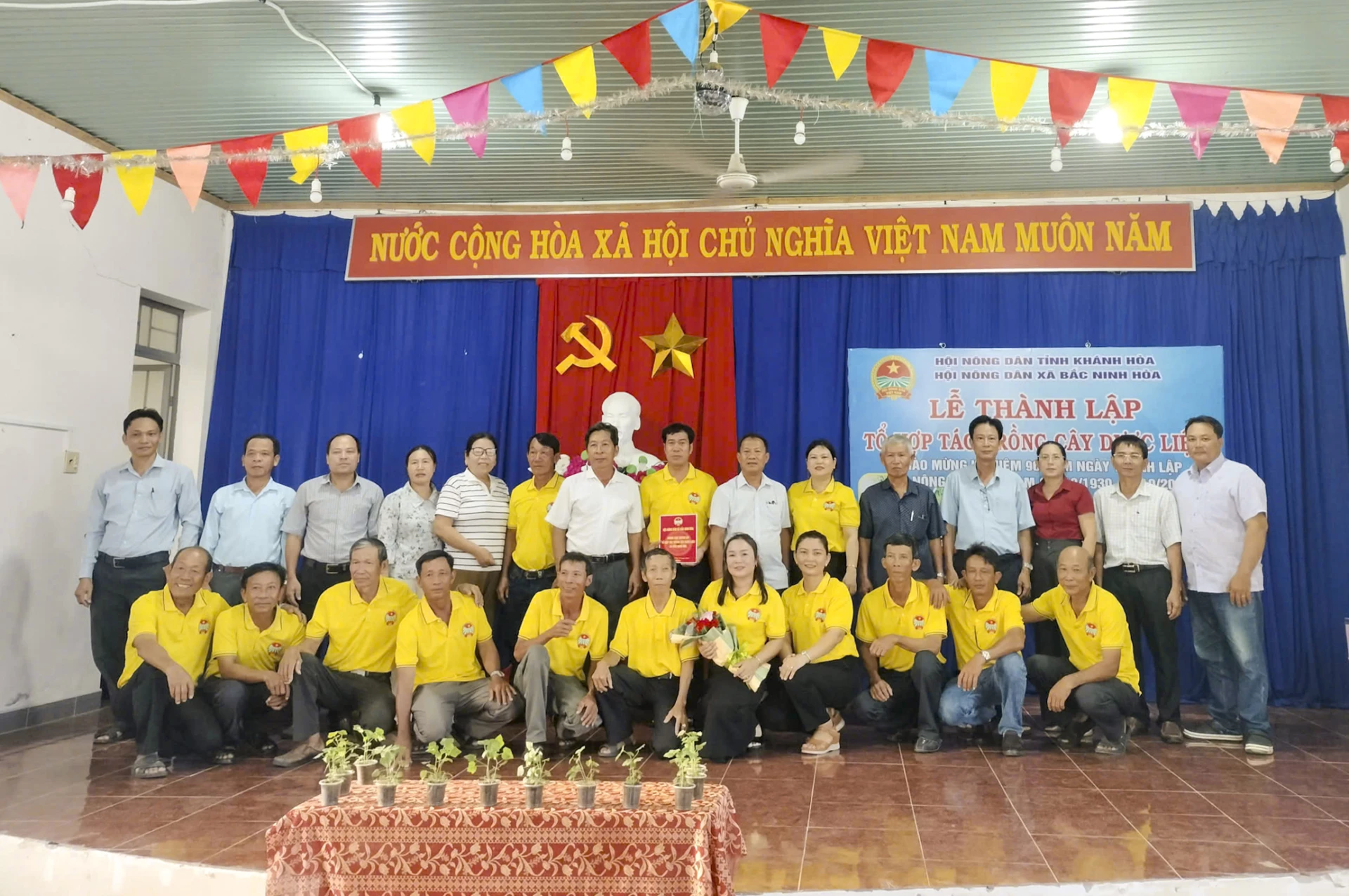 Ra mắt tổ hợp tác.