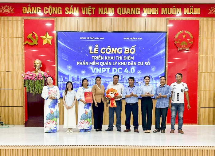 Xã Bắc Ninh Hòa triển khai thí điểm phần mềm quản lý khu dân cư số