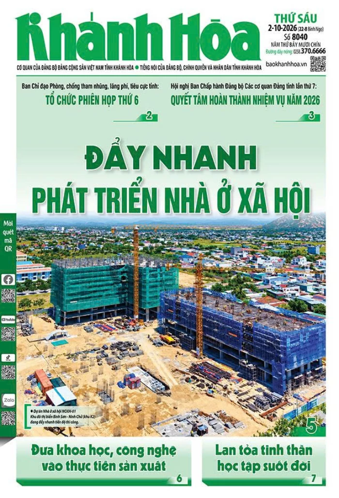 Đọc báo in số 8040 ngày 2/10/2026