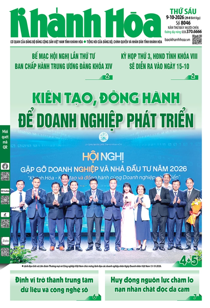 Đọc báo in số 8046 ngày 9/10/2026