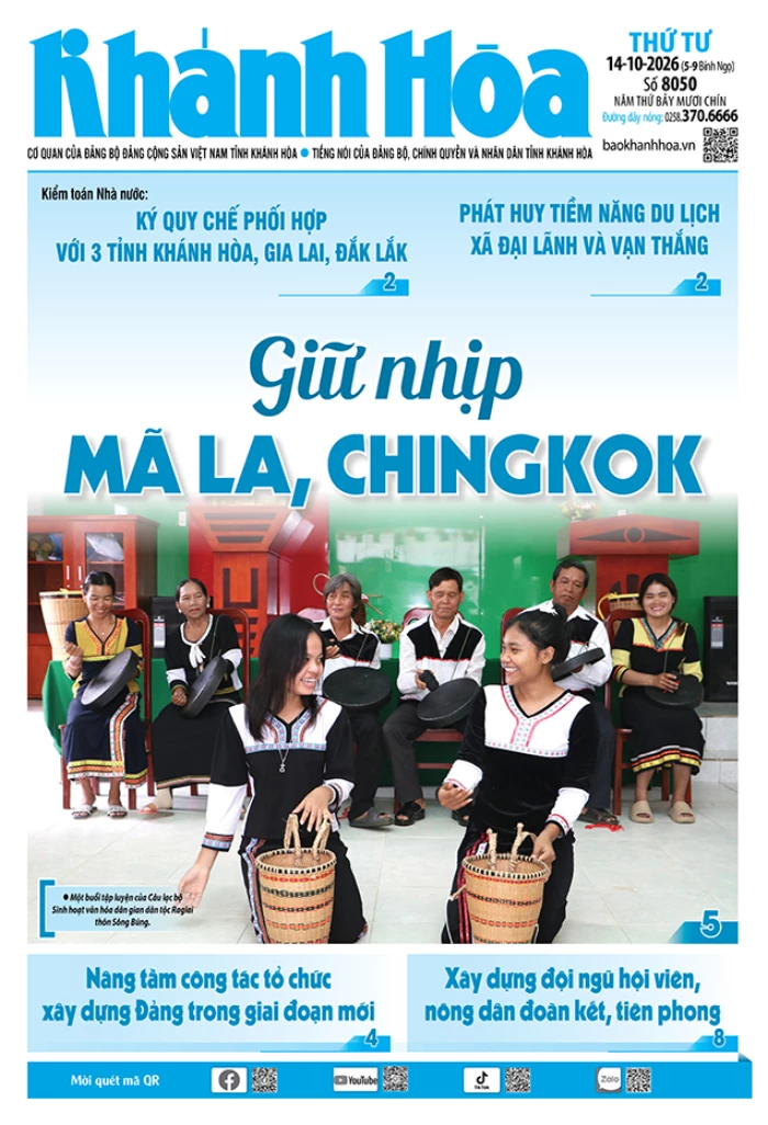 Đọc báo in số 8050 ngày 14/10/2026