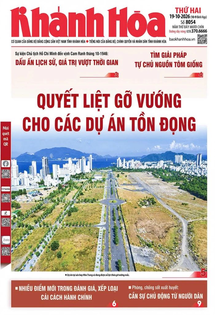 Đọc báo in số 8054 ngày 19/10/2026